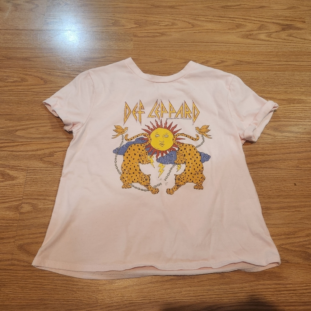 Def Leppard Girls Shirt‎